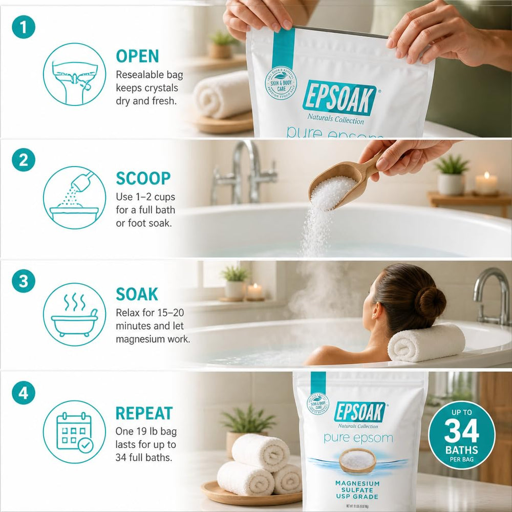 Epsoak detalle del cierre resellable que mantiene frescura