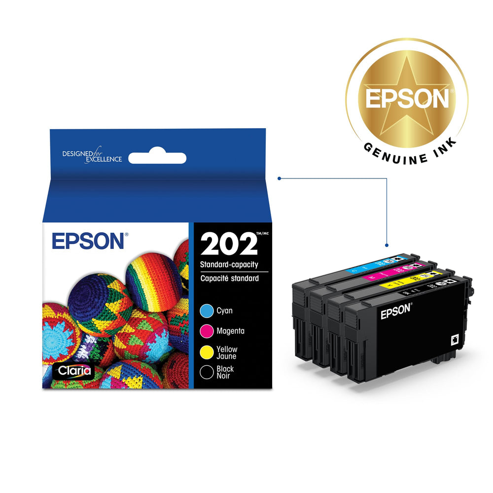 Epson detalle de cartuchos individuales que facilita reemplazo y ahorro