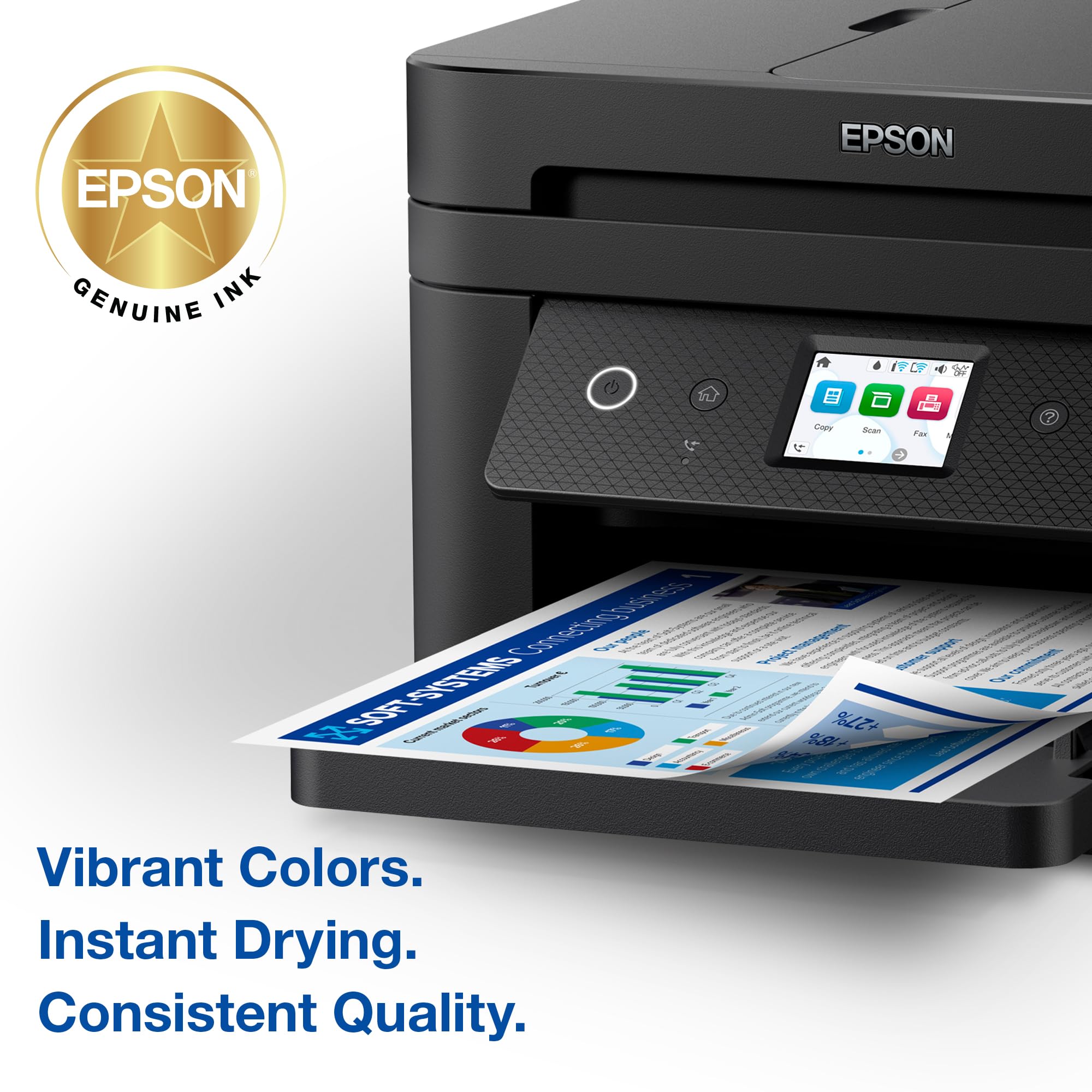 Epson cartucho instalación en impresora, cambio fácil y seguro