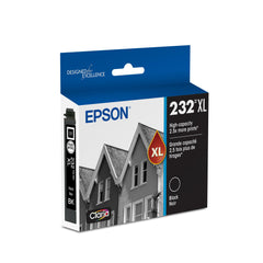 Epson cartucho 232 frente del envase mostrando modelo y beneficio de alta capacidad