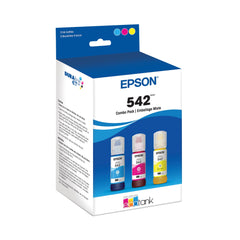 Epson 542 front packaging showing color combo and capacity benefits