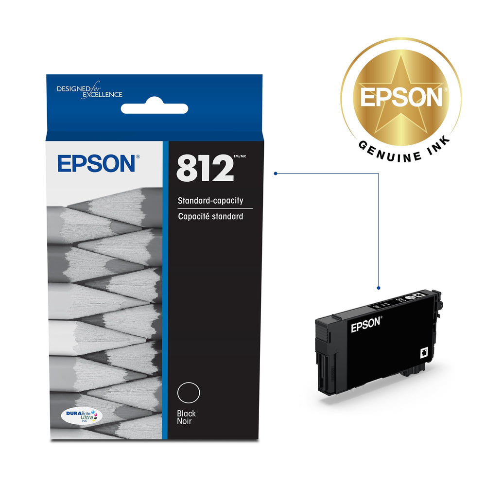 Epson detalle del chip y etiqueta para asegurar compatibilidad y reconocimiento