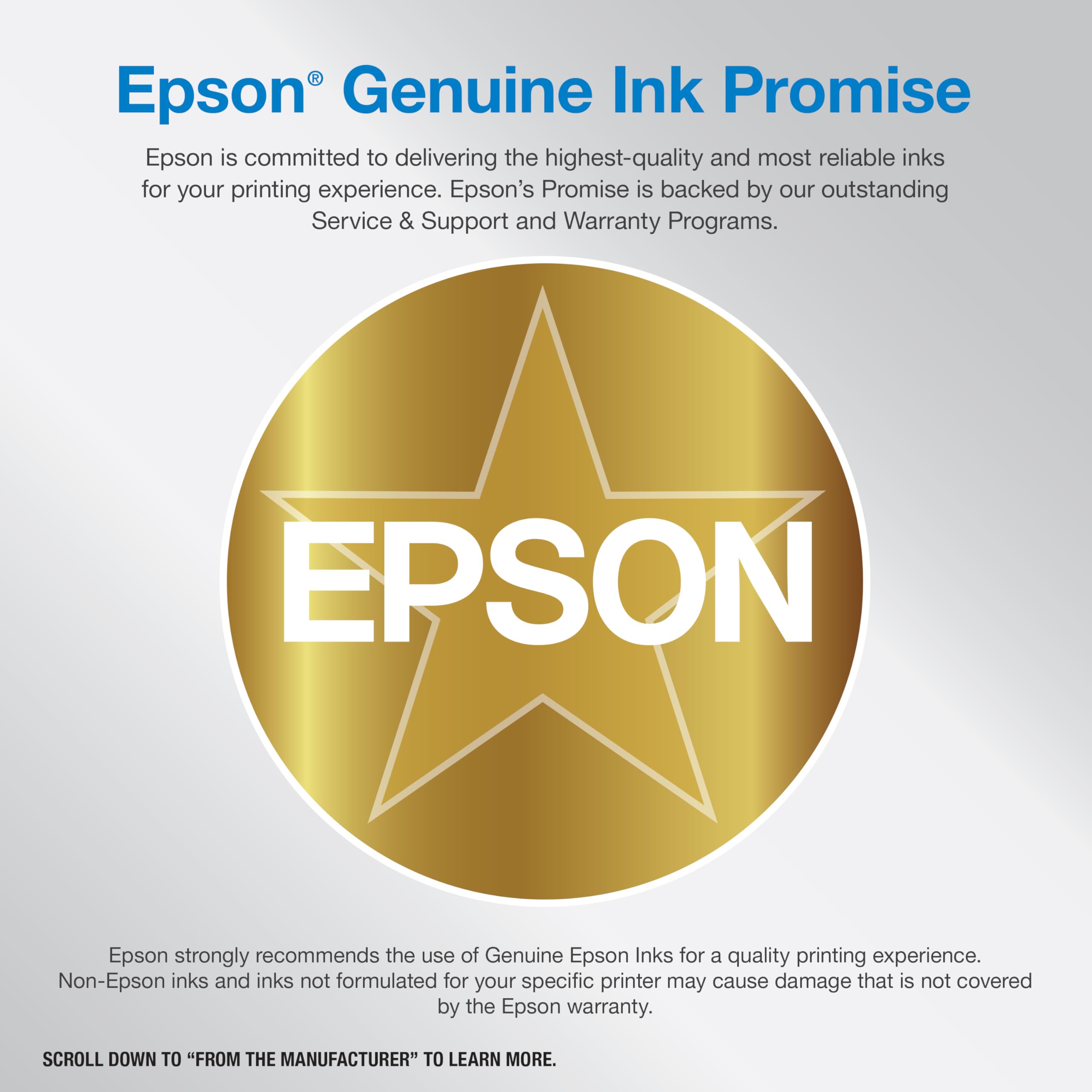 Epson ET-2400 imprimiendo una fotografía color, reproducción vibrante y detallada