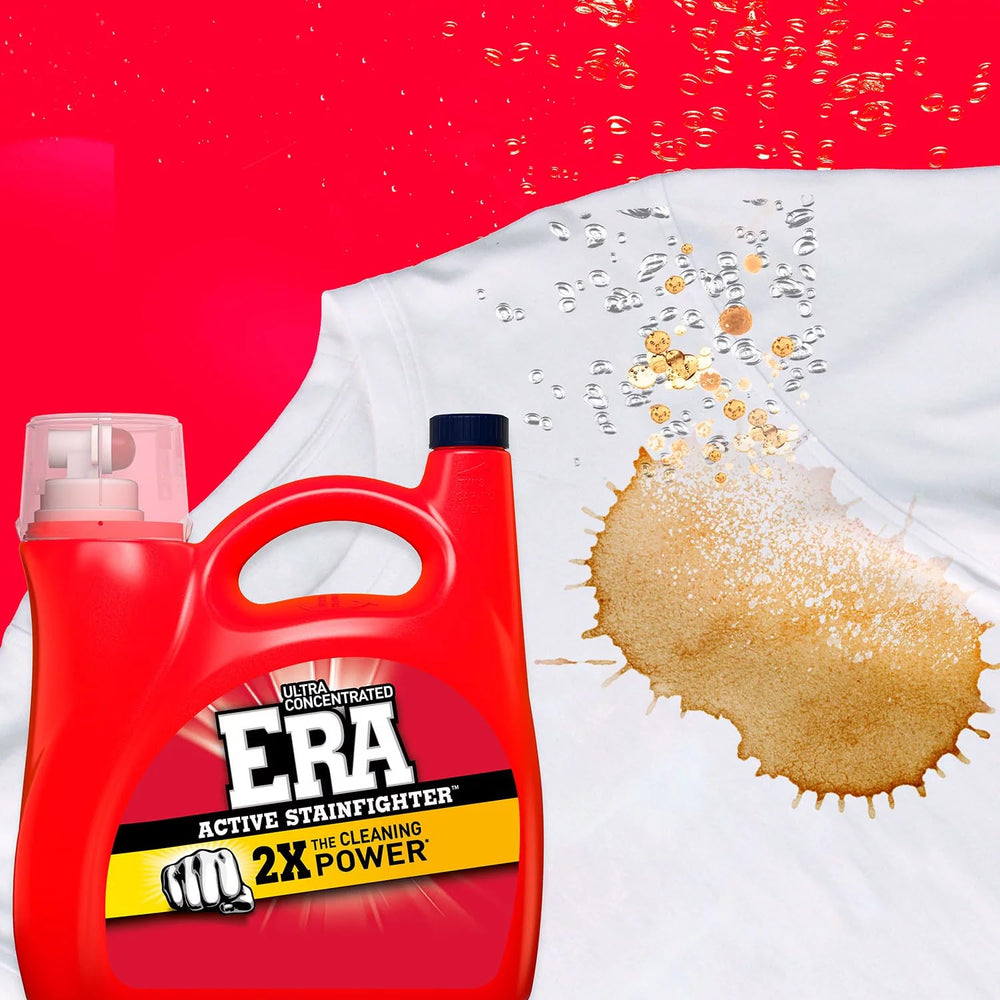 Era textura del líquido concentrado que facilita eliminación de manchas