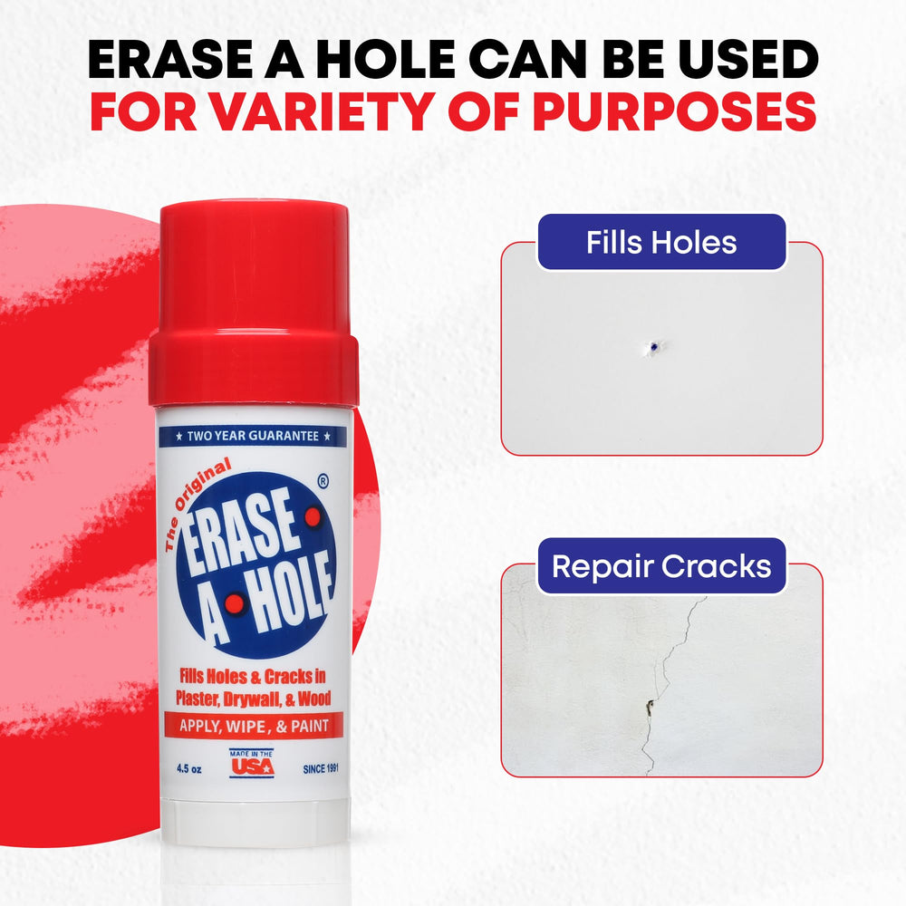 Erase-A-Hole primer plano de textura de la barra que demuestra acabado liso