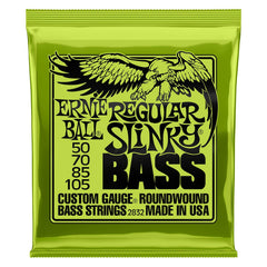Ernie Ball paquete frontal de cuerdas bass 50-105 muestra protección Element Shield y durabilidad