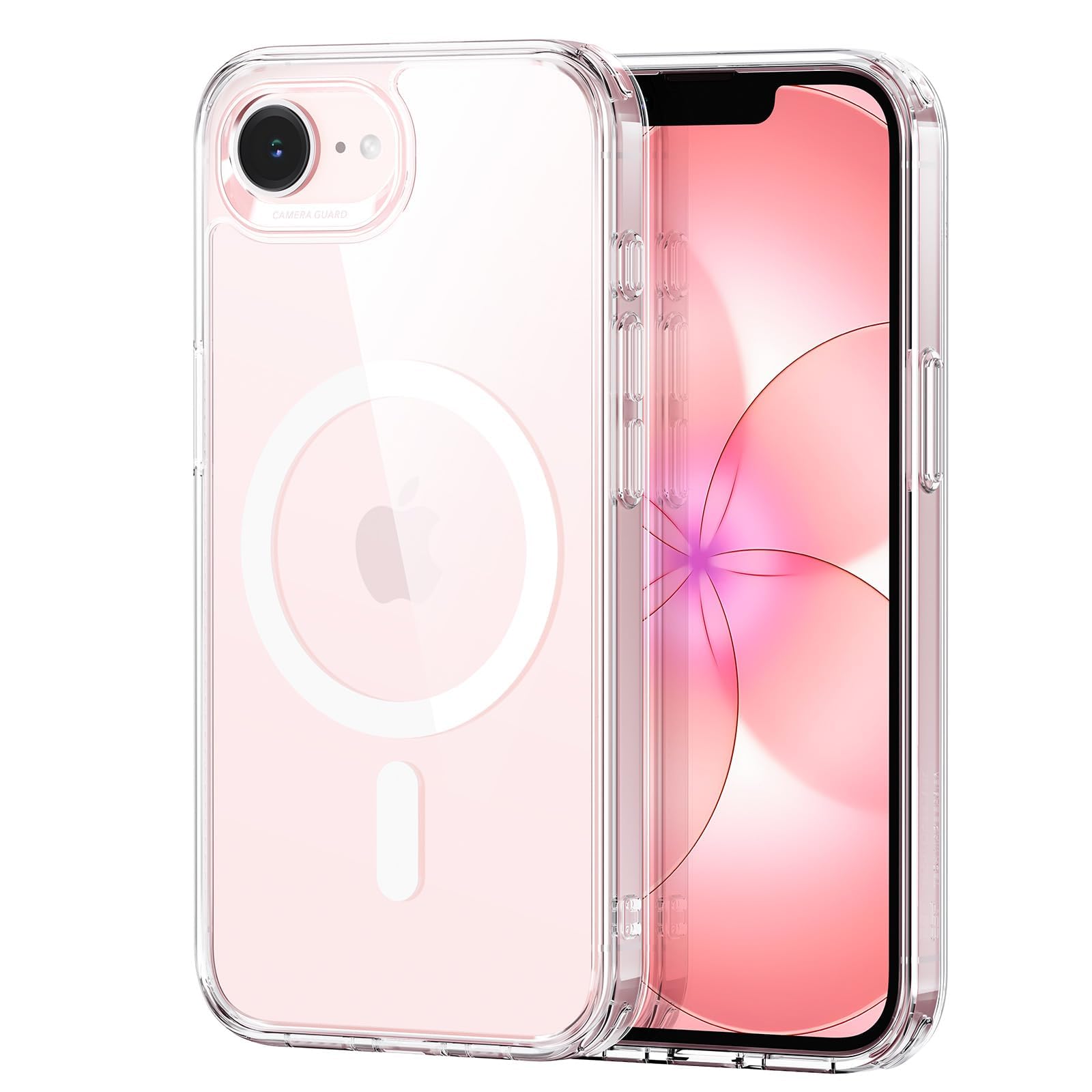 ESR funda frontal mostrando diseño claro y protección discreta