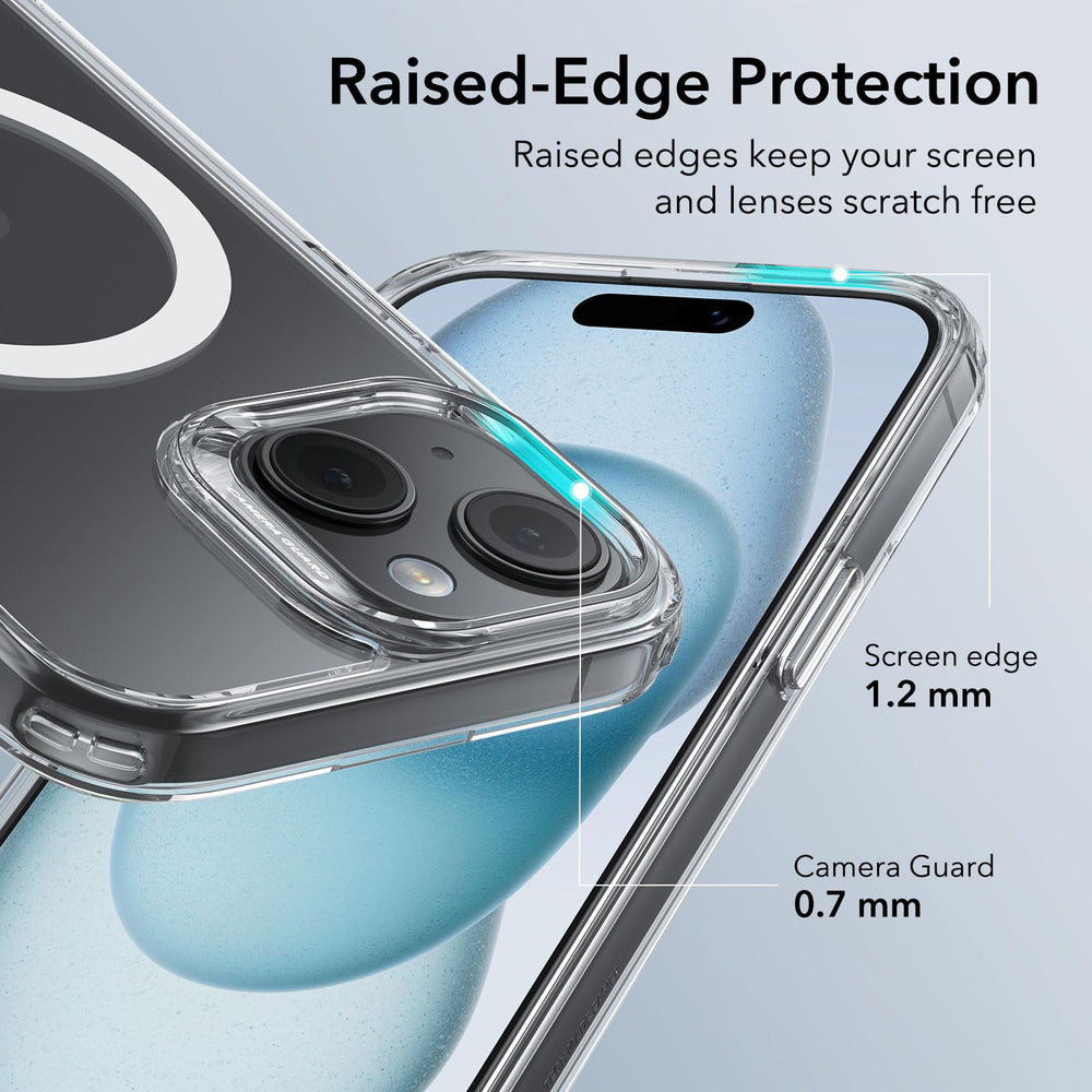 ESR funda en carga MagSafe, colocación rápida y estable