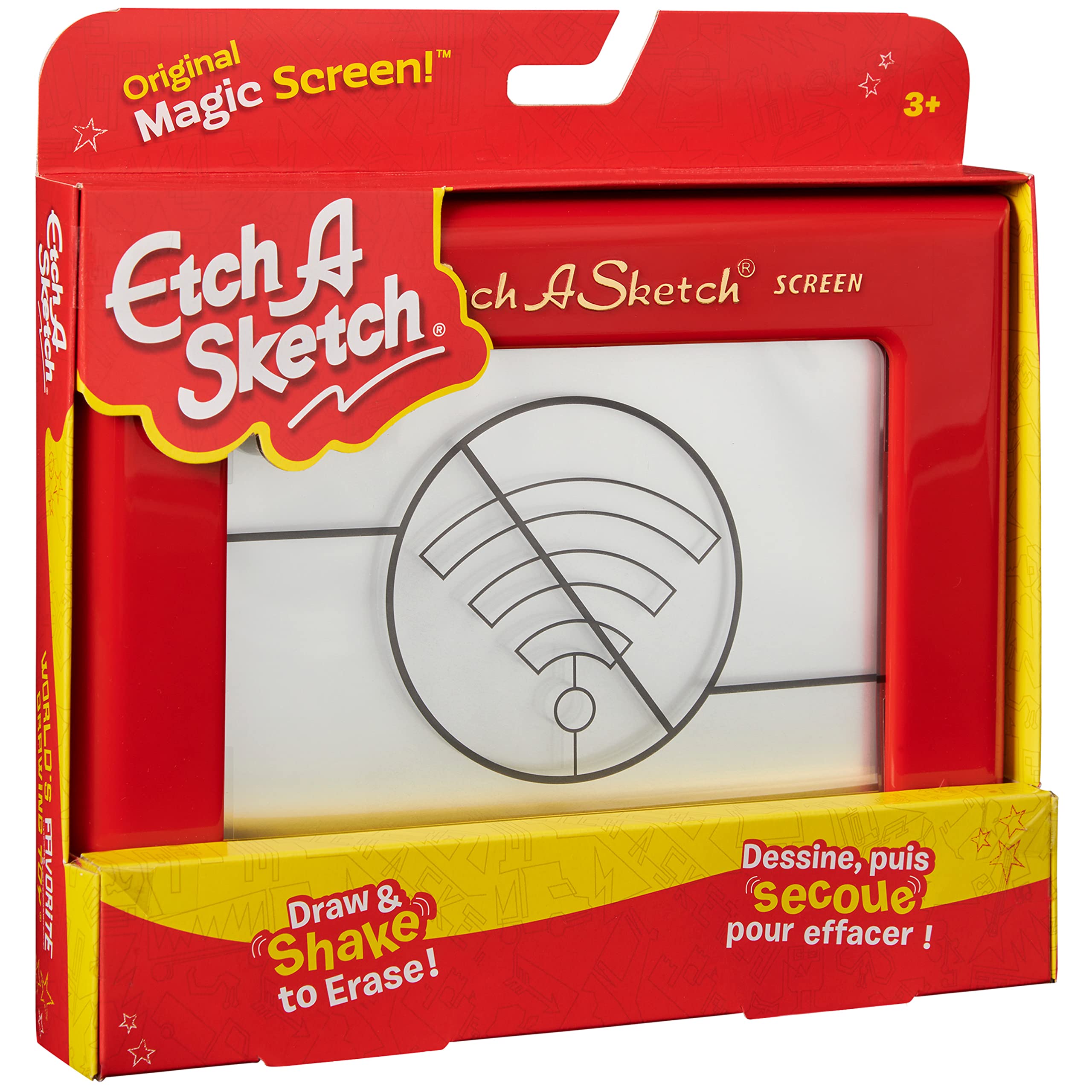 Etch A Sketch empaquetado listo para regalo mostrando presentación clásica y sorpresa