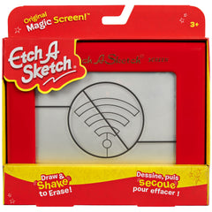 Etch A Sketch primeros planos de los mandos mostrando control preciso y facilidad de uso