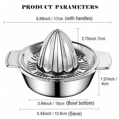 Etinslant colador con ranuras que filtra semillas y facilita drenaje rápido