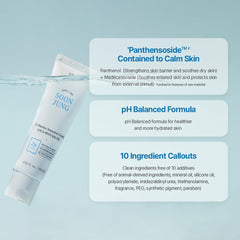 ETUDE crema SoonJung en la mano, aplicación suave y calmante