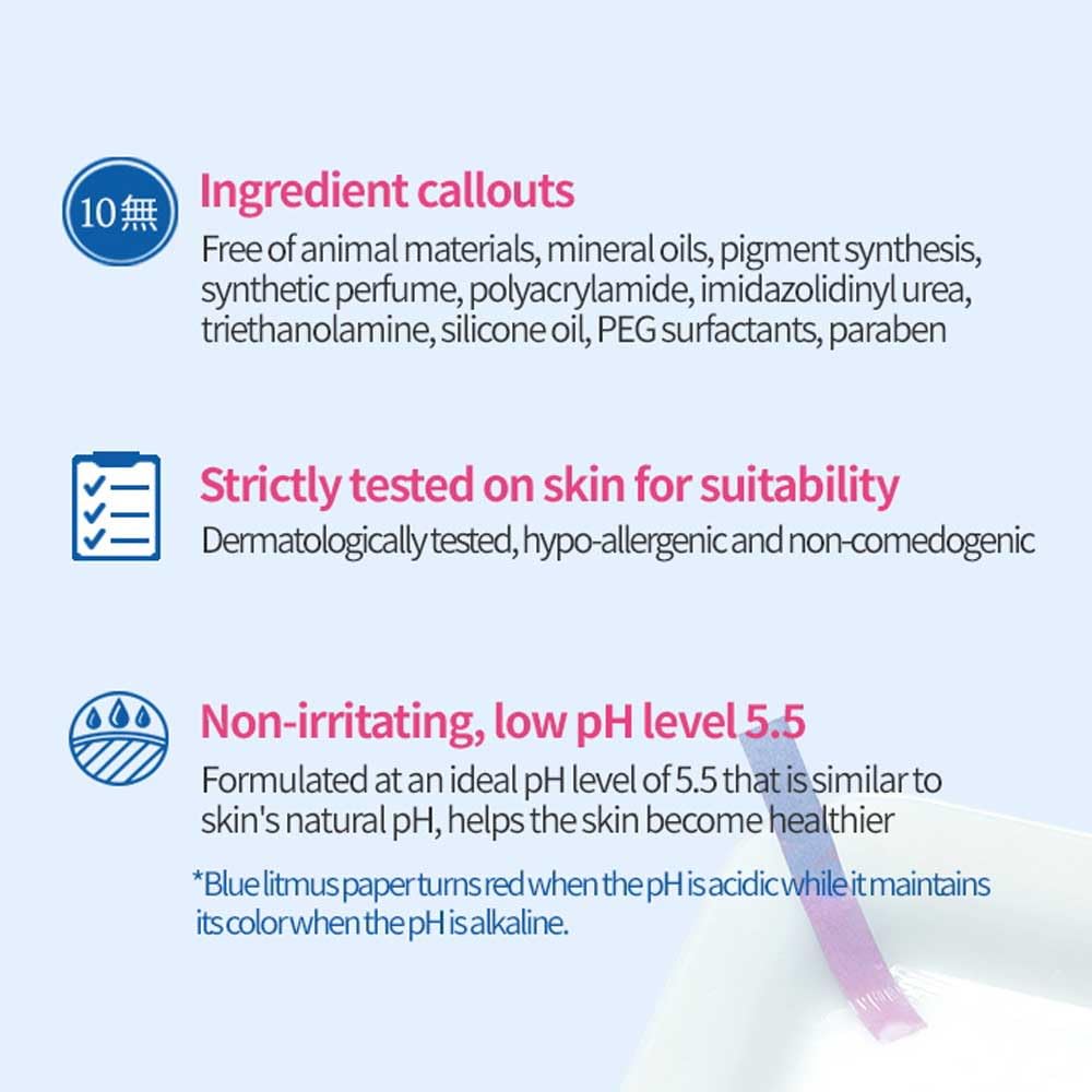 ETUDE textura del gel en primer plano, absorción rápida y ligera