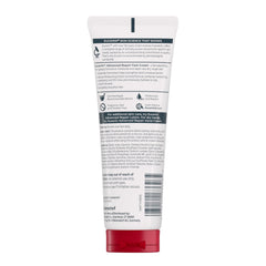 Eucerin tubo 3oz en mano para mostrar tamaño práctico y portable