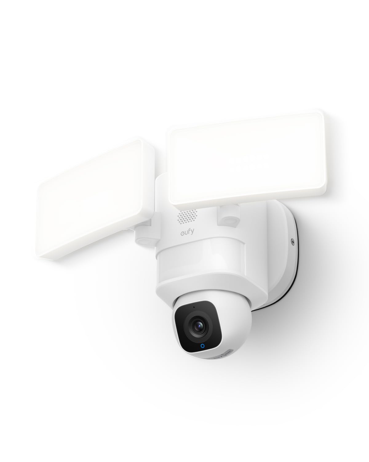 eufy Security cámara frontal con reflector potente y vigilancia visible
