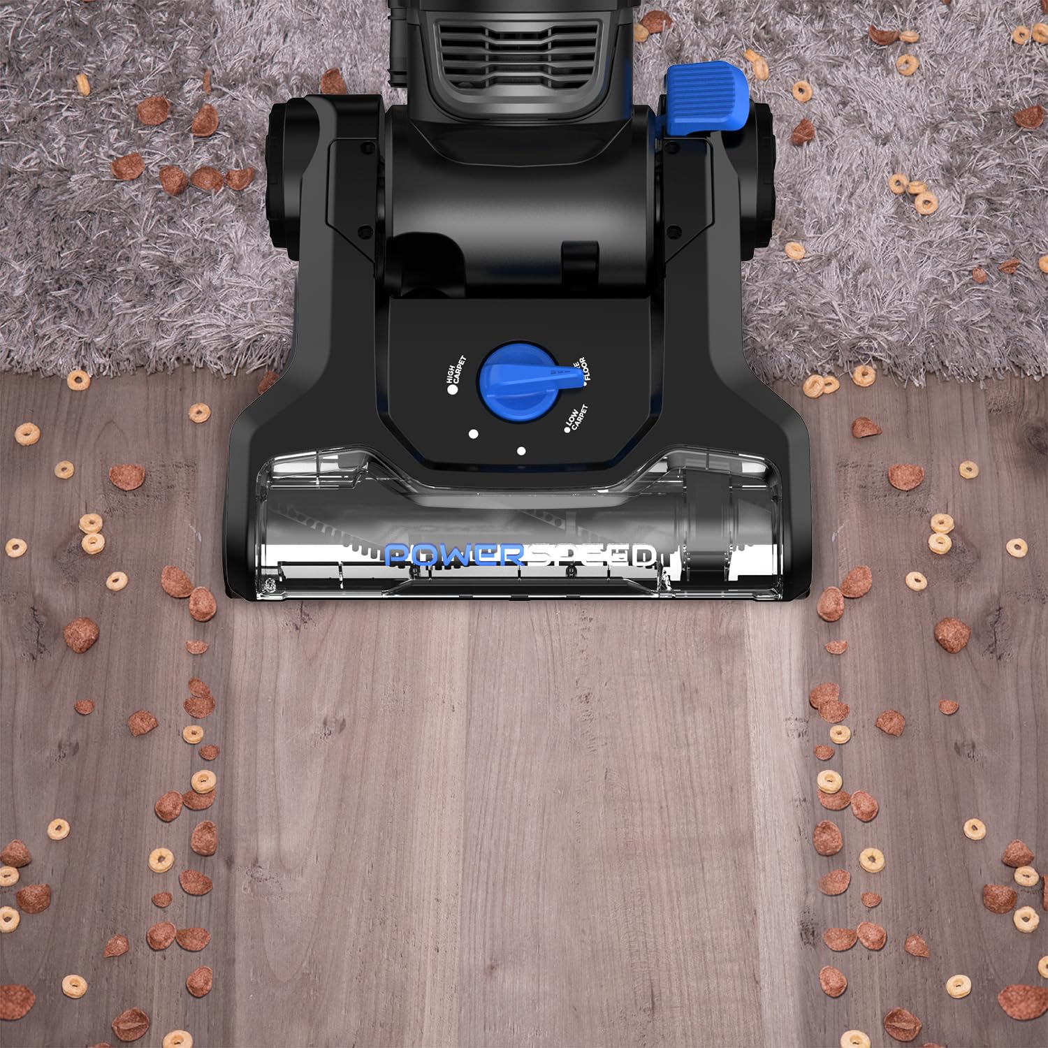 Eureka PowerSpeed depósito 2.6 L abierto para vaciado rápido