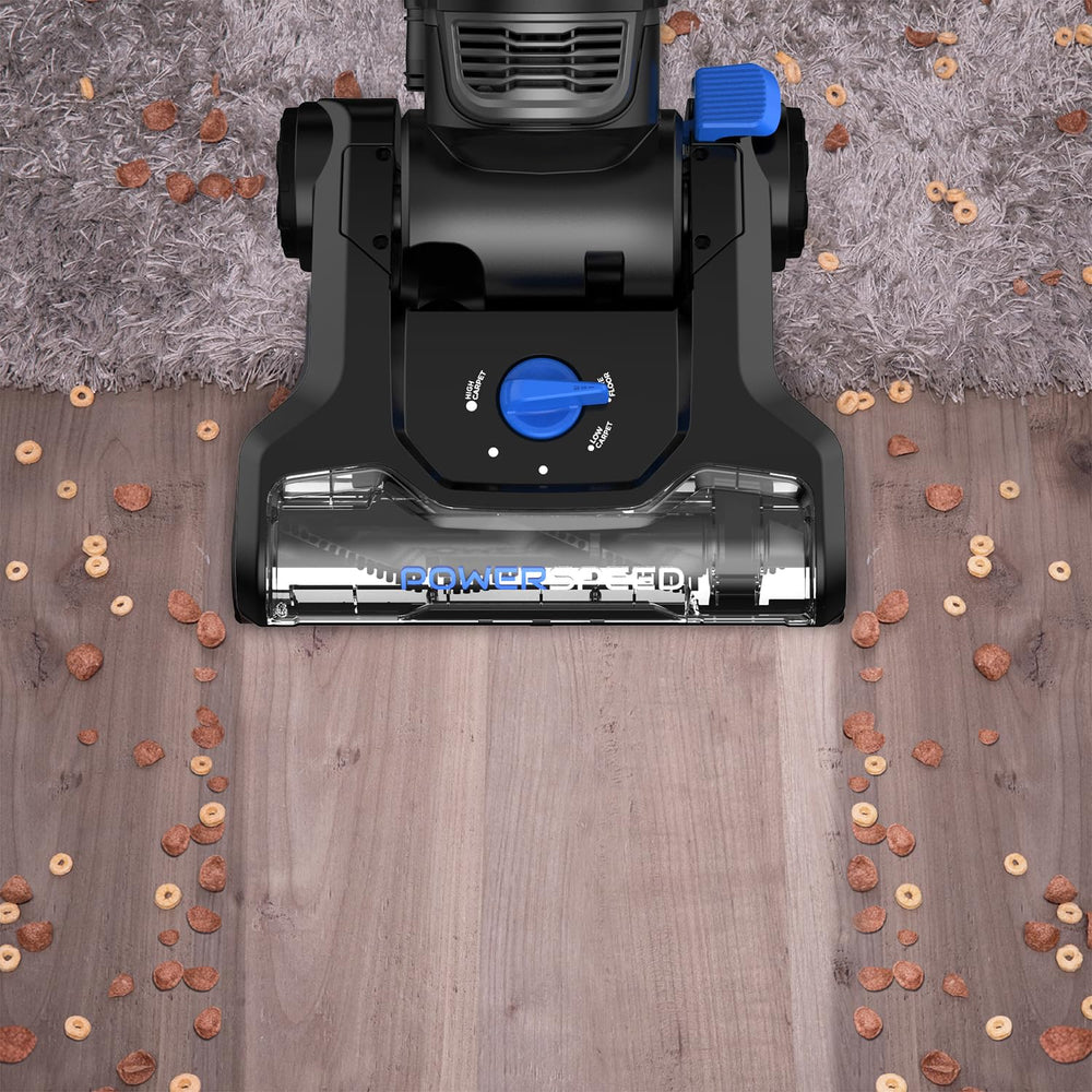 Eureka PowerSpeed depósito 2.6 L abierto para vaciado rápido