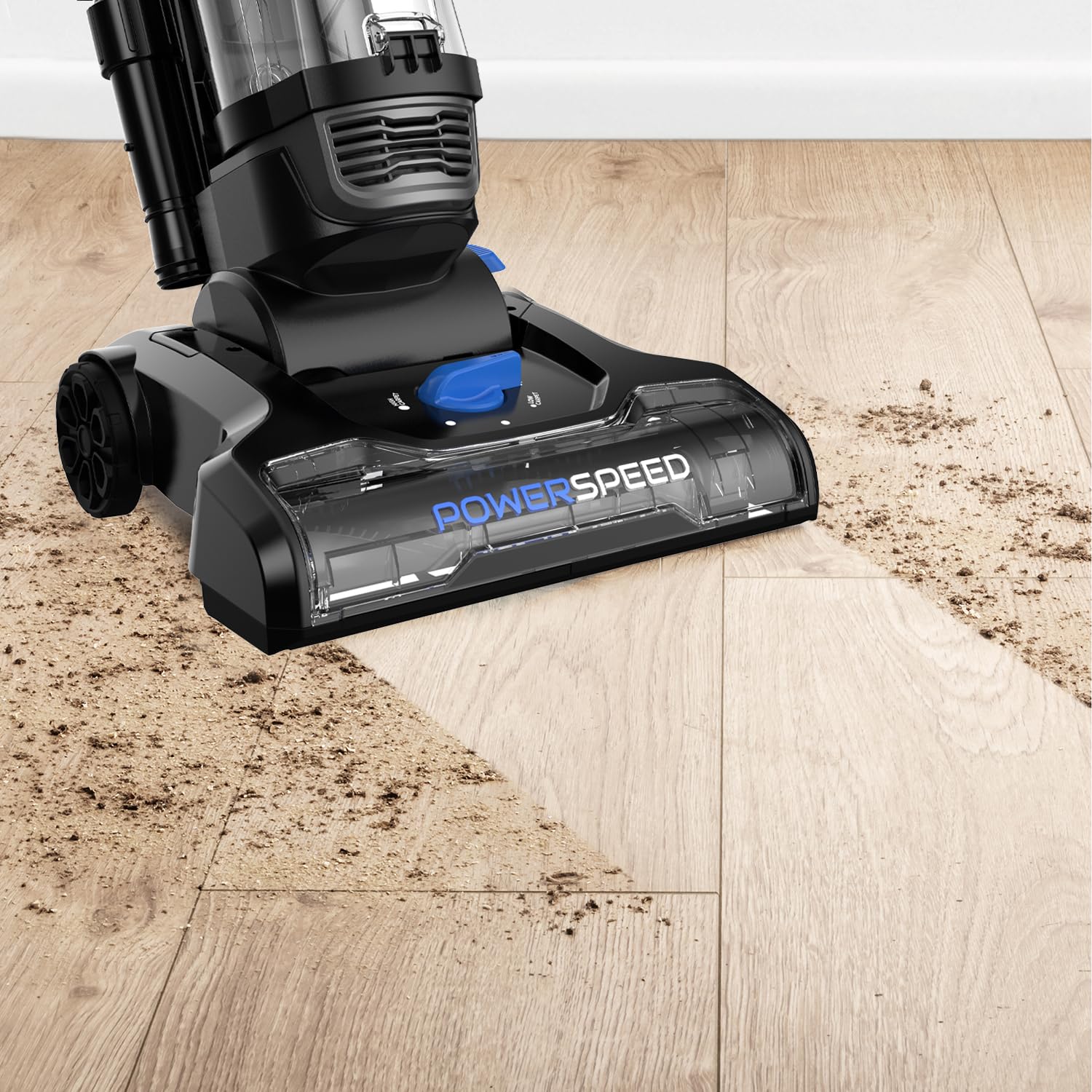 Eureka PowerSpeed detalle del cepillo para mejor limpieza en alfombras
