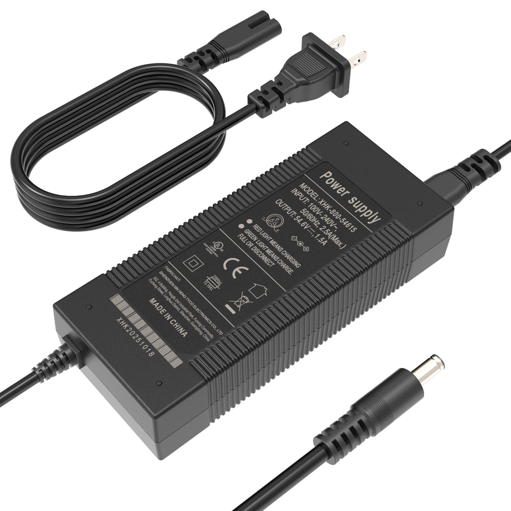 EVAPLUS close-up del conector DC 5.5mmx2.5mm con ajuste seguro
