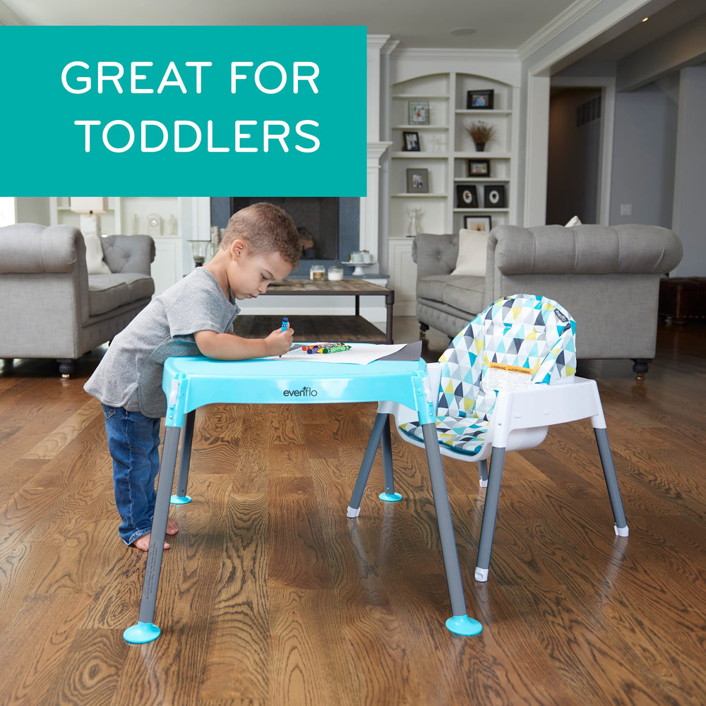 Evenflo silla toddler baja, independencia y estabilidad