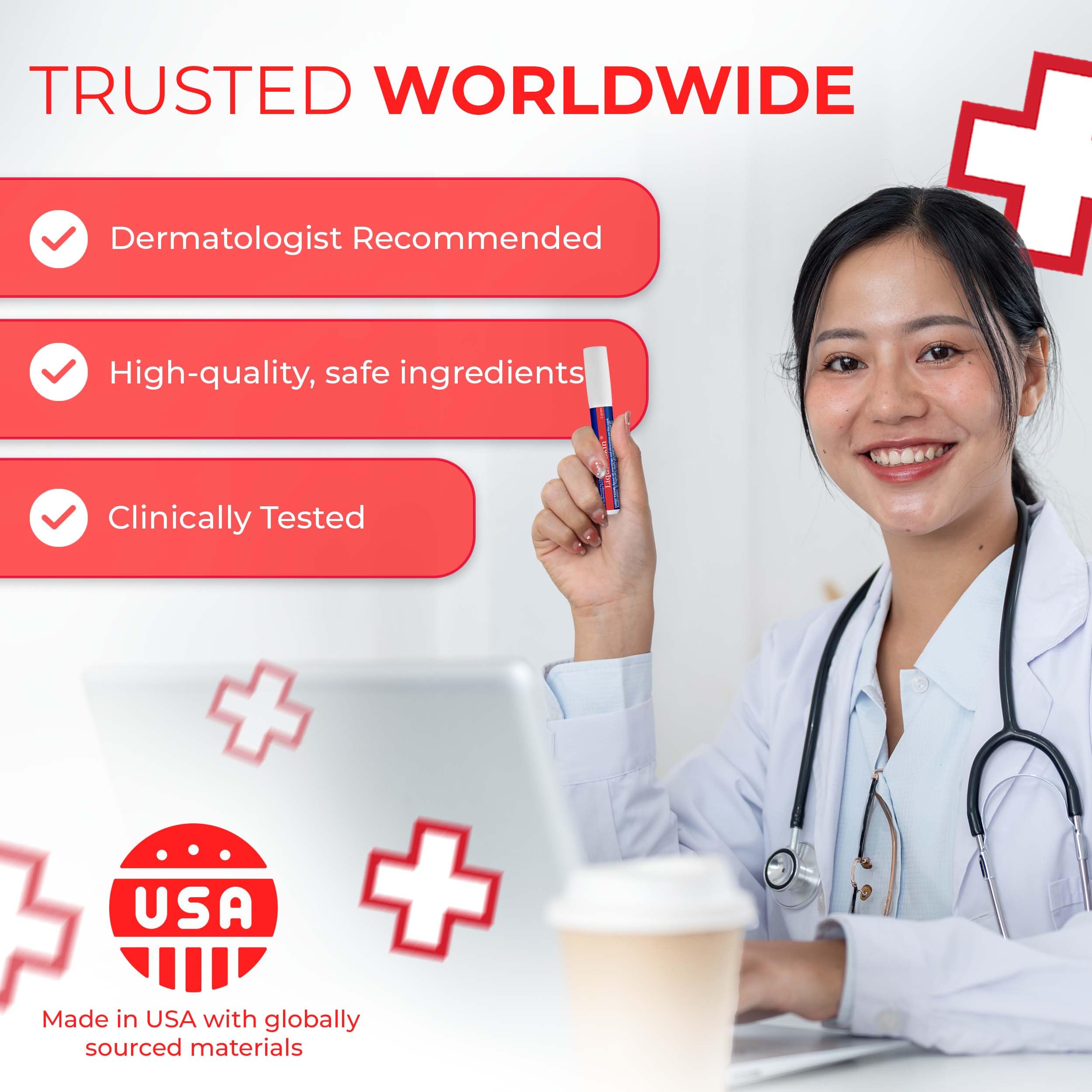 Ever Ready First Aid prueba impermeable ilustrando resistencia al agua