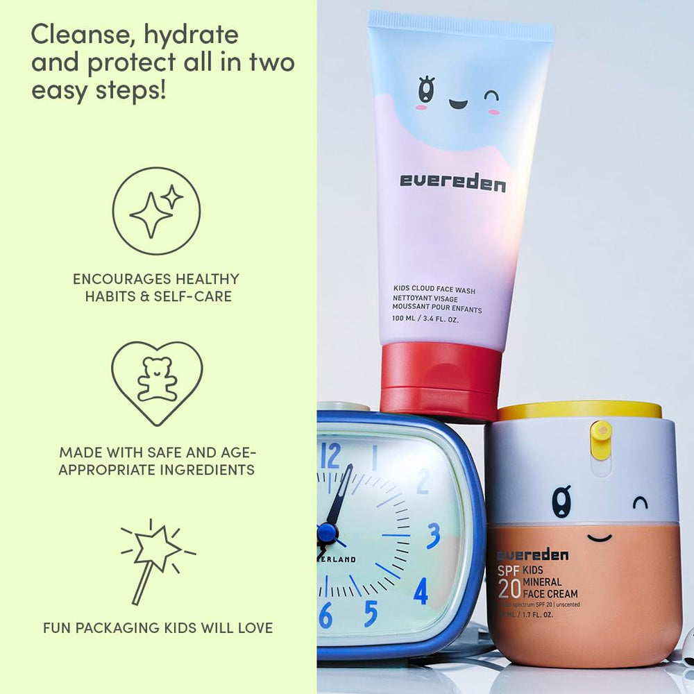 Evereden tubo de crema SPF 20 listo para proteger e hidratar diariamente