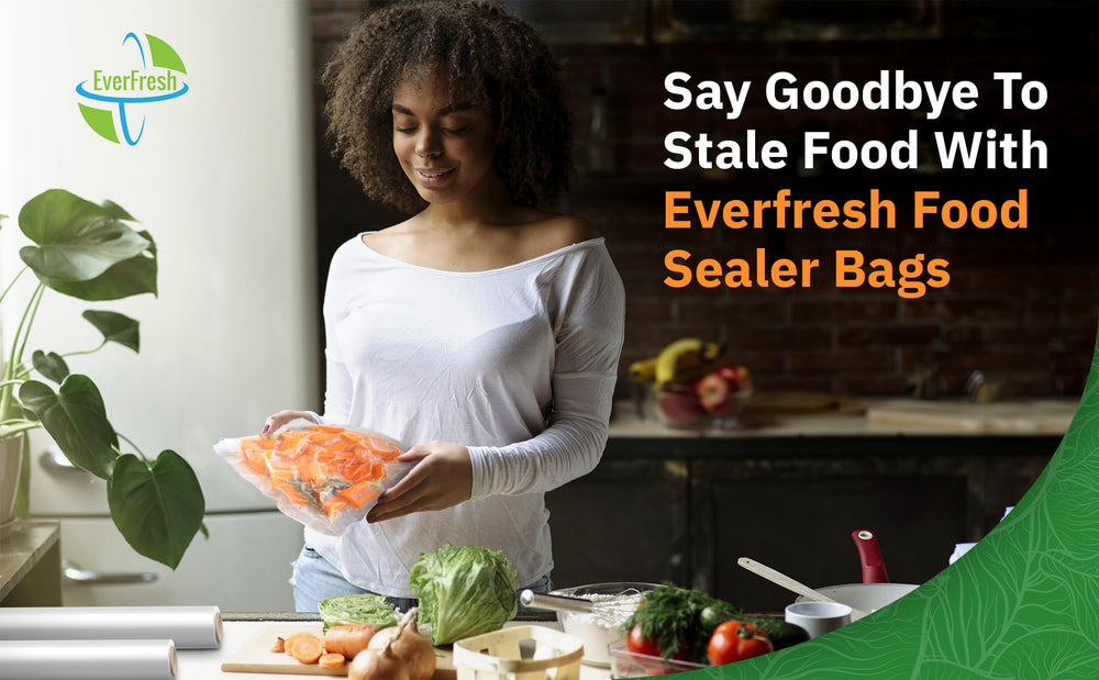 EverFresh embossed texture close-up highlighting superior air removal