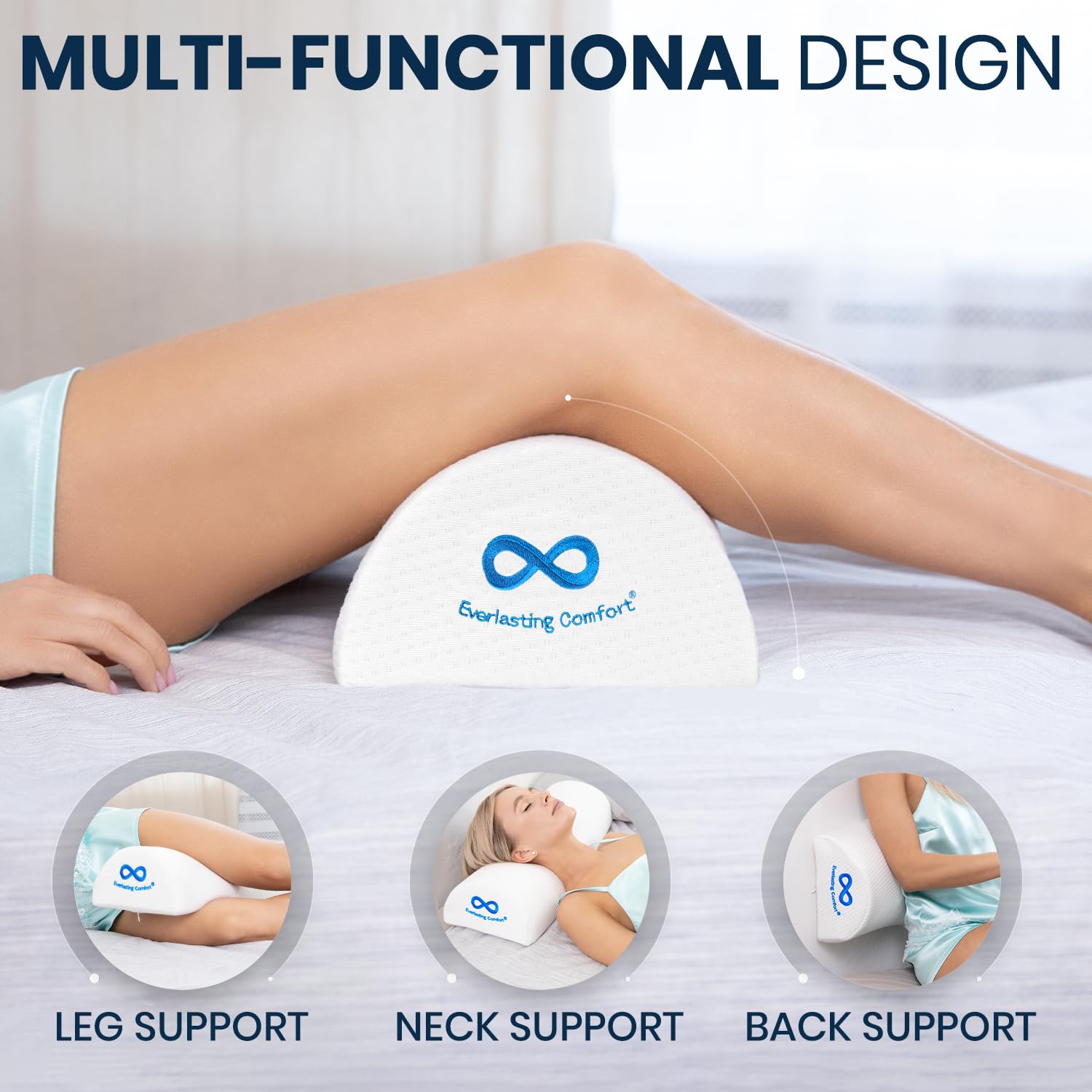 Everlasting Comfort funda transpirable con cremallera fácil de lavar