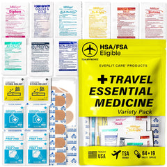 EVERLIT CARE frontal del estuche compacto con cierre resistente y transporte seguro