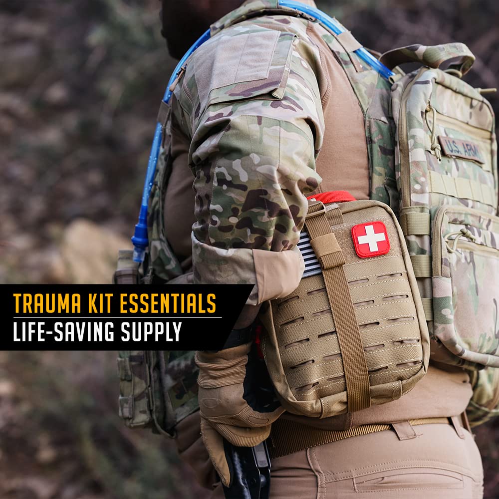 EVERLIT vendaje dentro de un IFAK o mochila, preparación para emergencia
