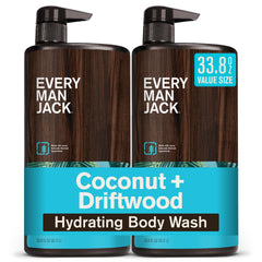 Every Man Jack frontal del pack doble mostrando diseño y beneficio de ahorro