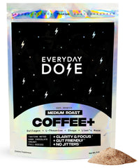 Everyday Dose envase frontal mostrando la marca y beneficios en la etiqueta