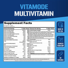 Evlution primer plano de la tableta que muestra detalles de la formulación