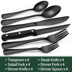EWFEN primer plano hoja de cuchillo steak cortando carne fácil