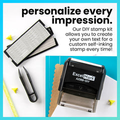 ExcelMark almohadilla doble reversible para duplicar tinta y mayor uso