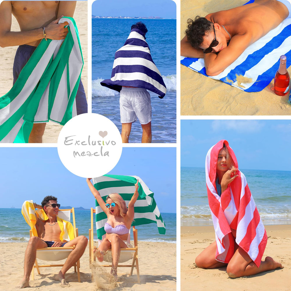 Exclusivo Mezcla towels styled at picnic providing versatile use