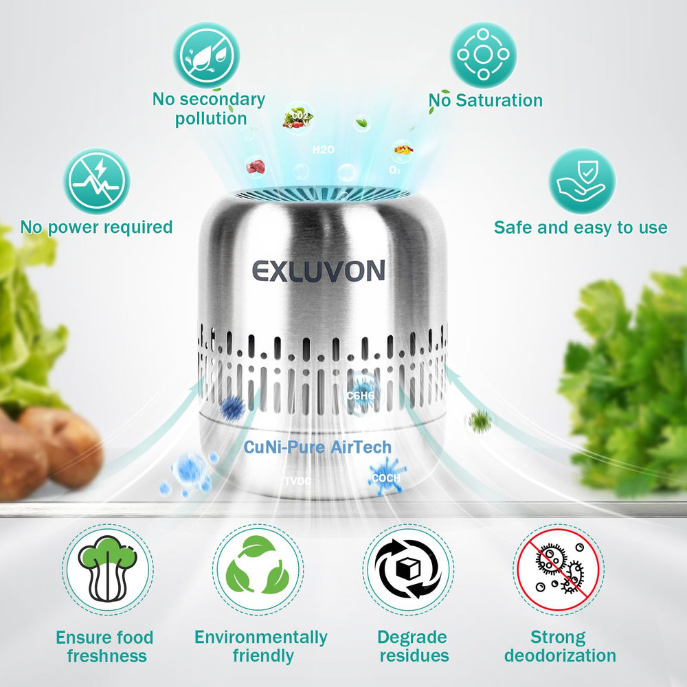 Exluvon cuerpo de acero inoxidable 304 seguro y sin derrames