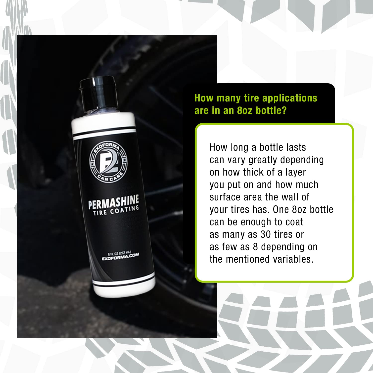 ExoForma PermaShine en coche limpio mostrando apariencia mejorada y acabado profesional