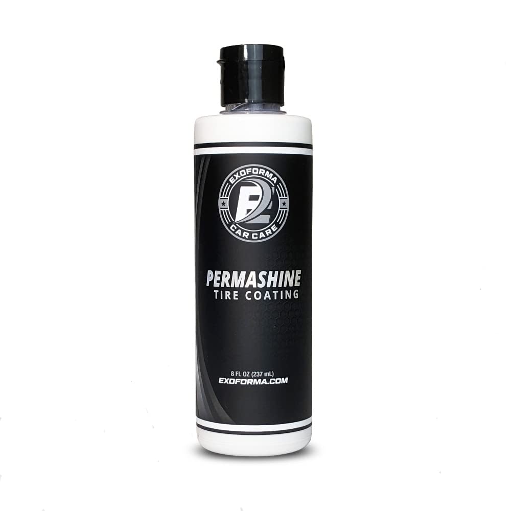 ExoForma envase PermaShine frontal mostrando diseño y tamaño, claridad profesional