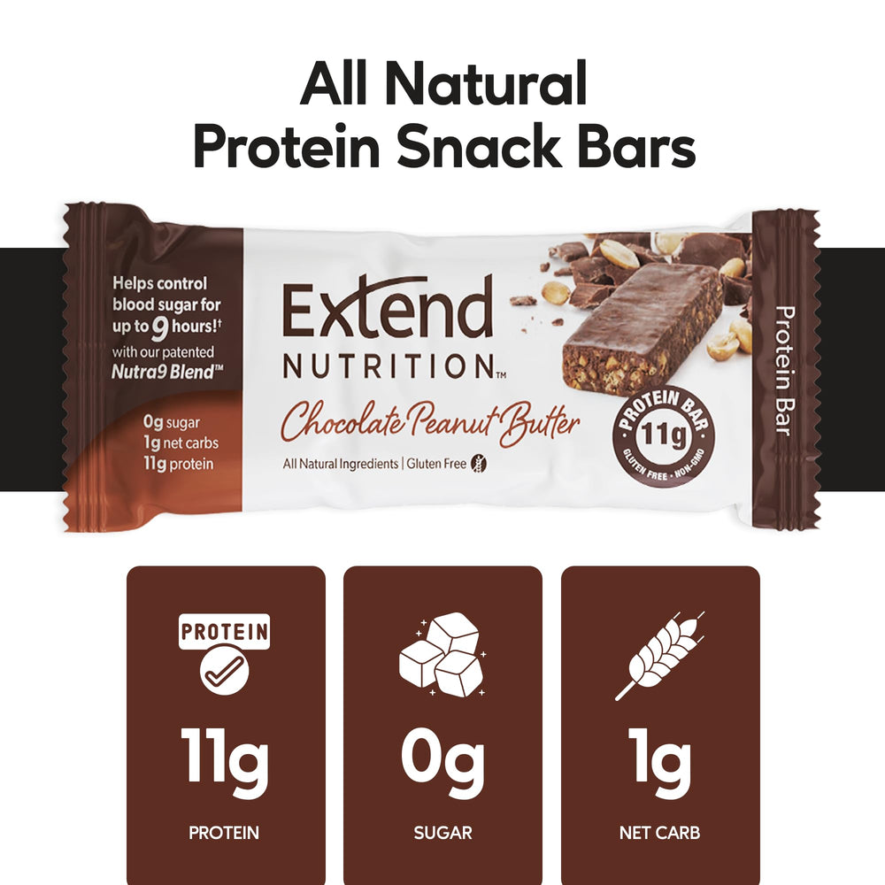 Extend Bar ingredientes principales naturales y limpios
