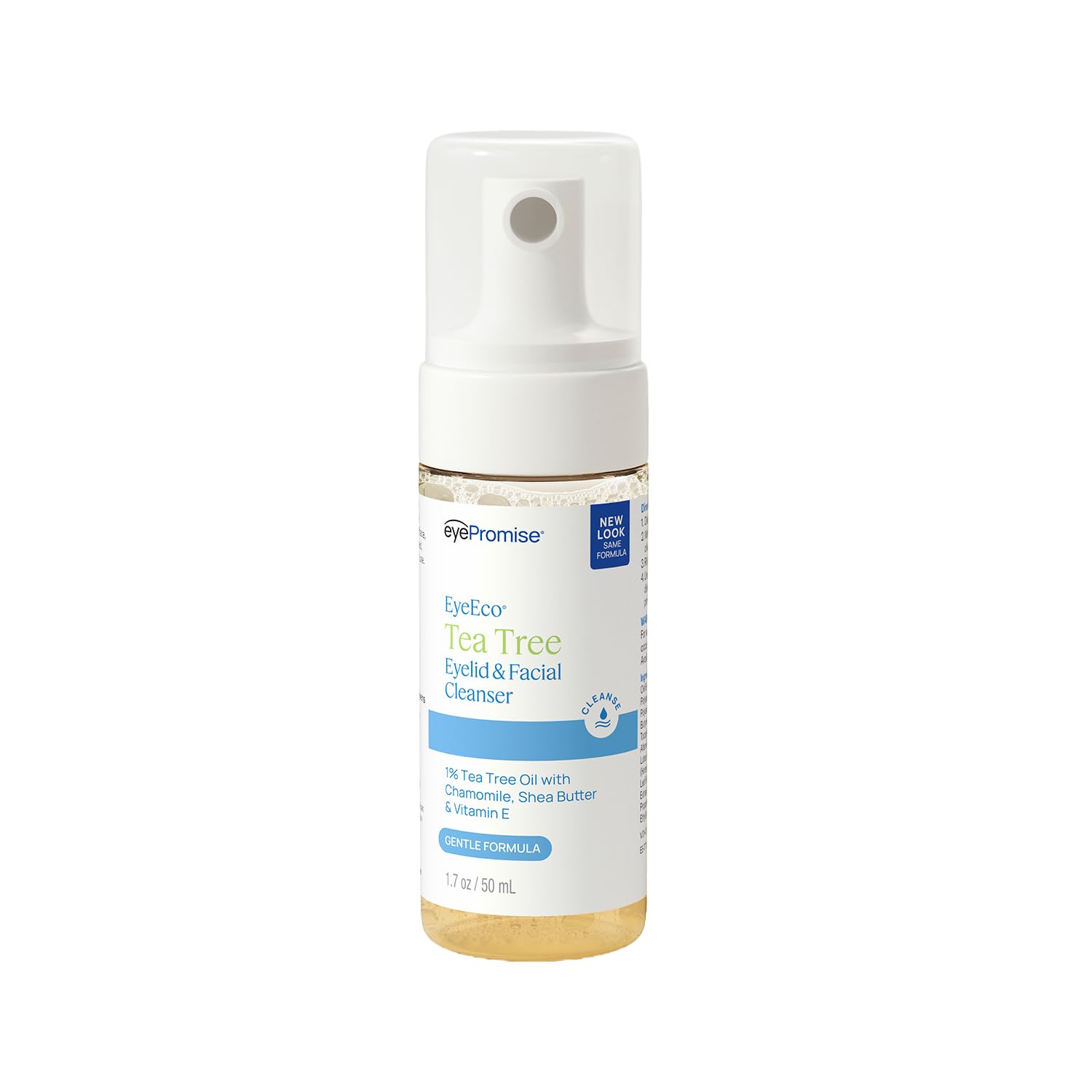EYEECO front packaging bottle showing label and size, clear identification benefit