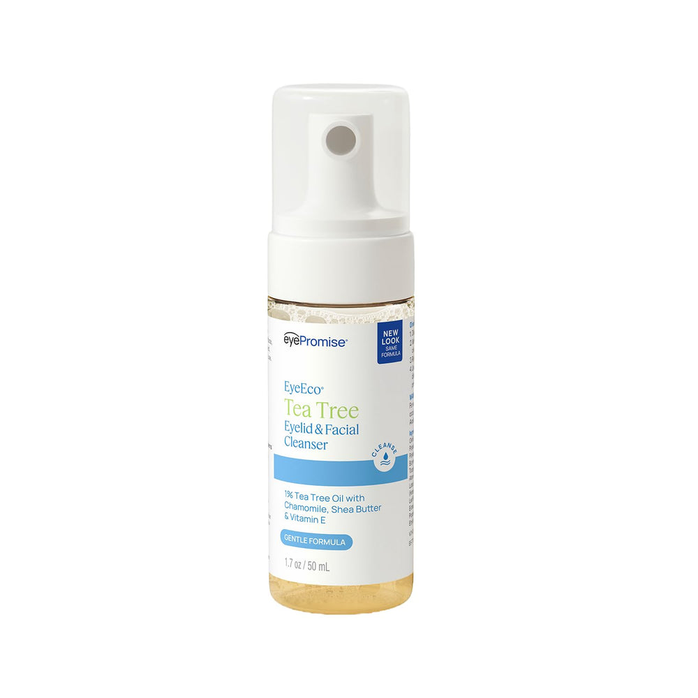 EYEECO front packaging bottle showing label and size, clear identification benefit