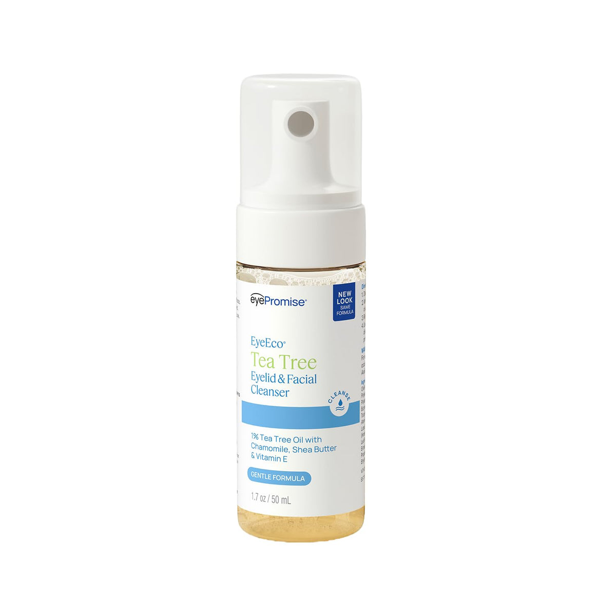 EYEECO front packaging bottle showing label and size, clear identification benefit