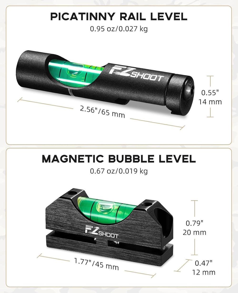 EZshoot instalación en campo nivelando un visor y mejorando precisión