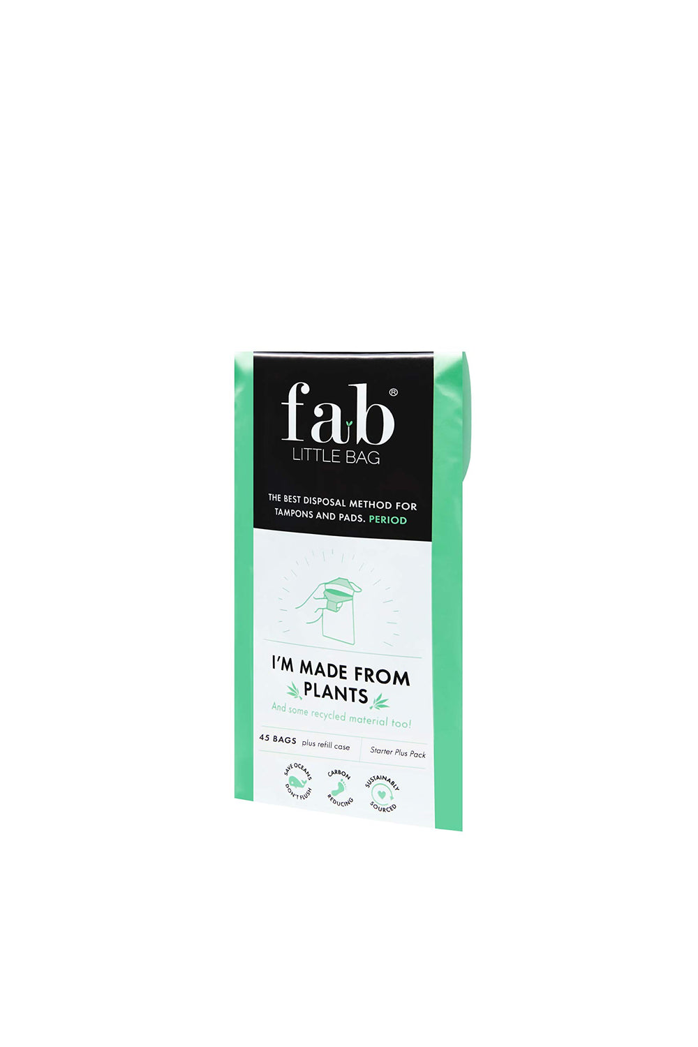 Fab Little Bag kit dentro de un bolso, listo para salir
