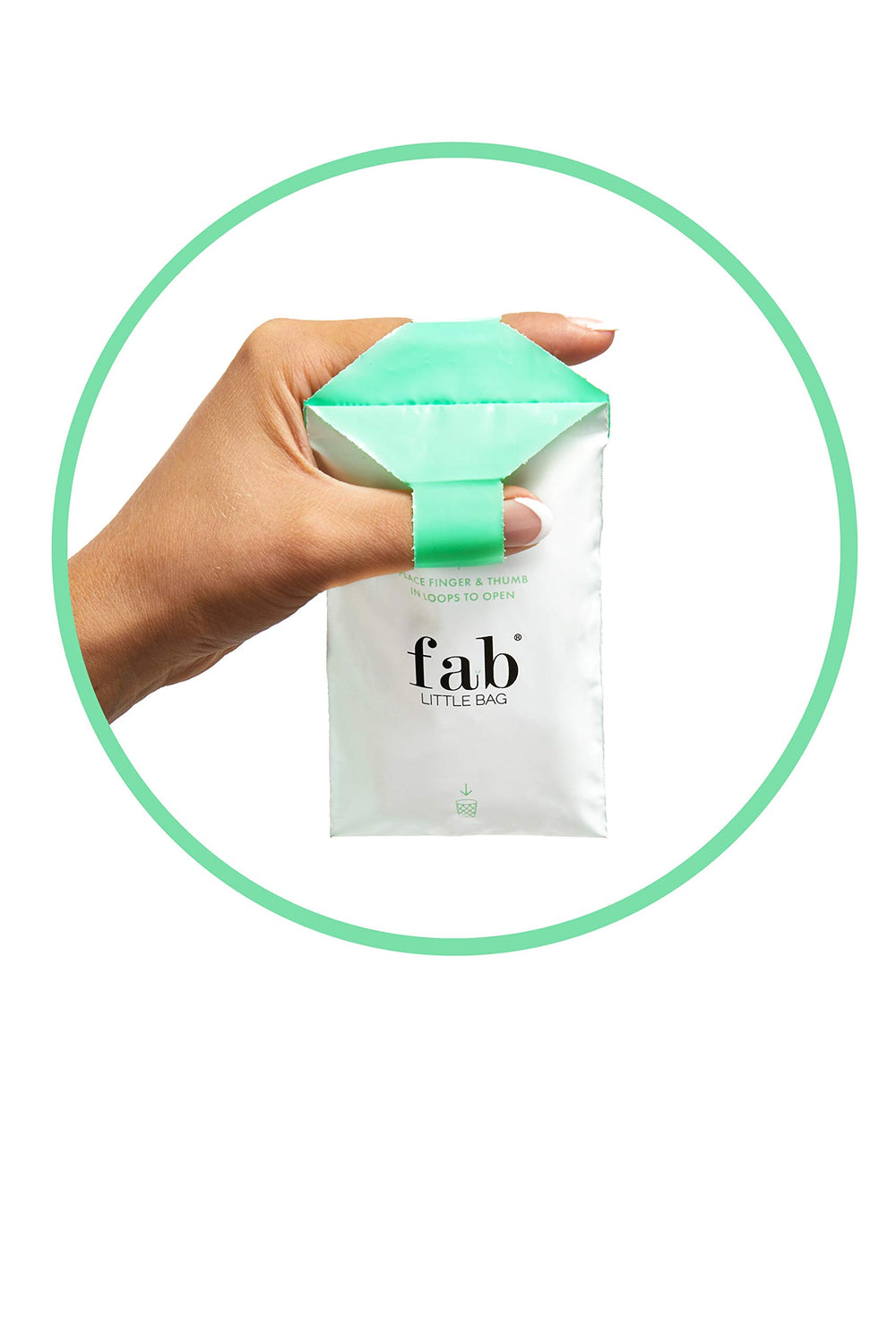 Fab Little Bag uso educativo para jóvenes, ayuda en primeros periodos