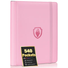 Fabmaker vista frontal de la carpeta PU que protege y presenta cartas