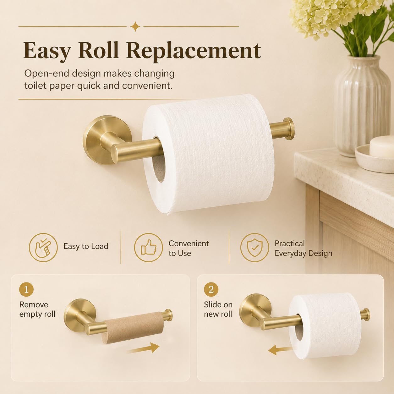 FAIRGIA set en baño ambientado aporta estilo y coherencia