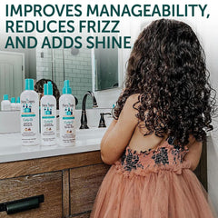 Fairy Tales textura del acondicionador Curly Q crema que facilita desenredar y suavizar rizos