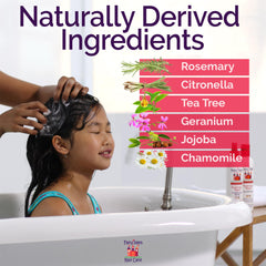 Fairy Tales etiqueta con ingredientes y beneficios visibles
